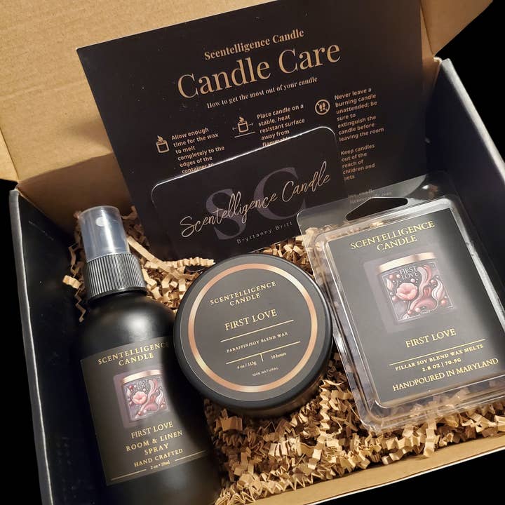 First Love Gift Set for wholesale by Scentelligence Candle