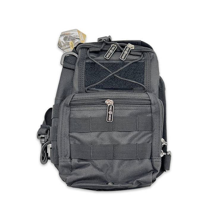 Novelty Brands - Wholesale Crossbody Bag - Men's - Tac Gear MOLLE Tactical Sling Bag w/Strap - 4 Piece Display