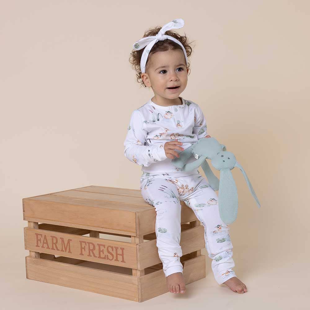 Snuggle Hunny - Wholesale Jumpsuit - Baby - Duck Pond Organic Growsuit4