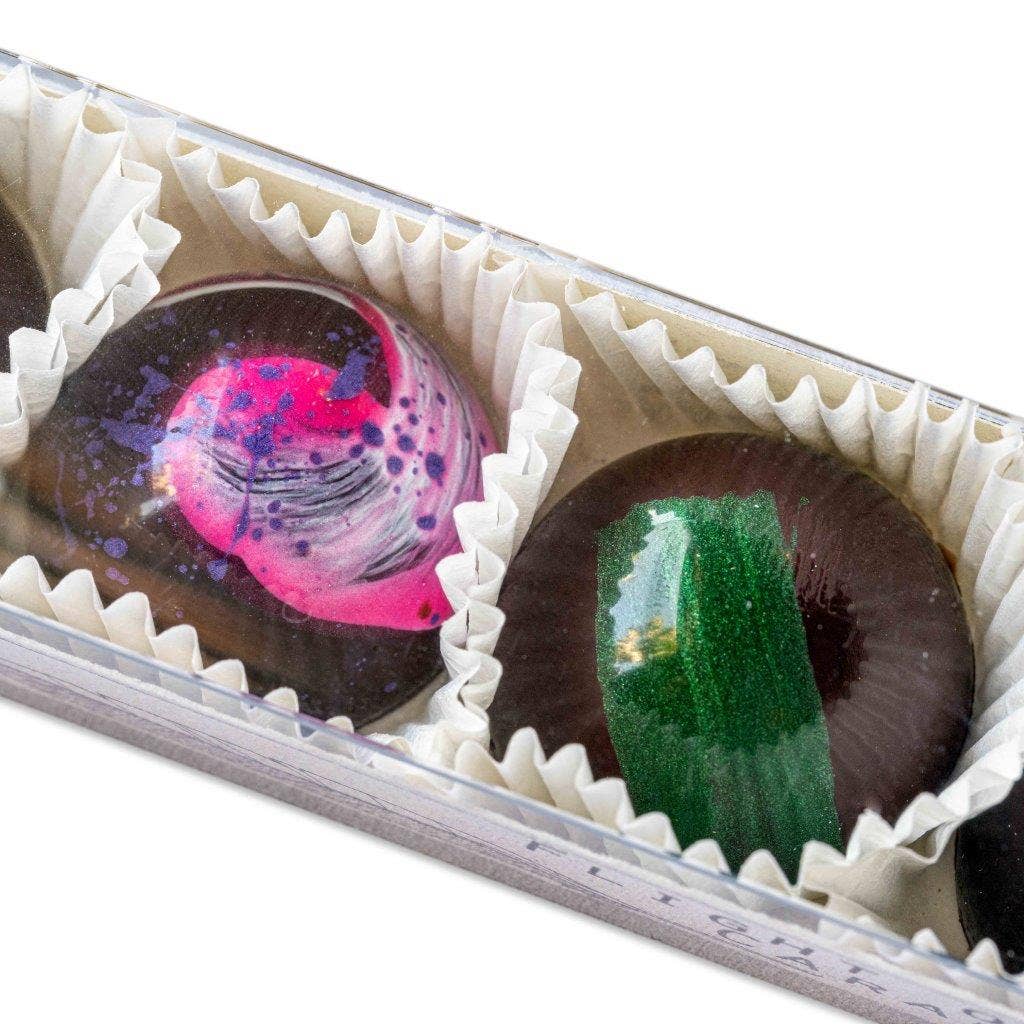 Twenty-Four Blackbirds - Wholesale Chocolate Box - Flight of Caramels 5 pc1