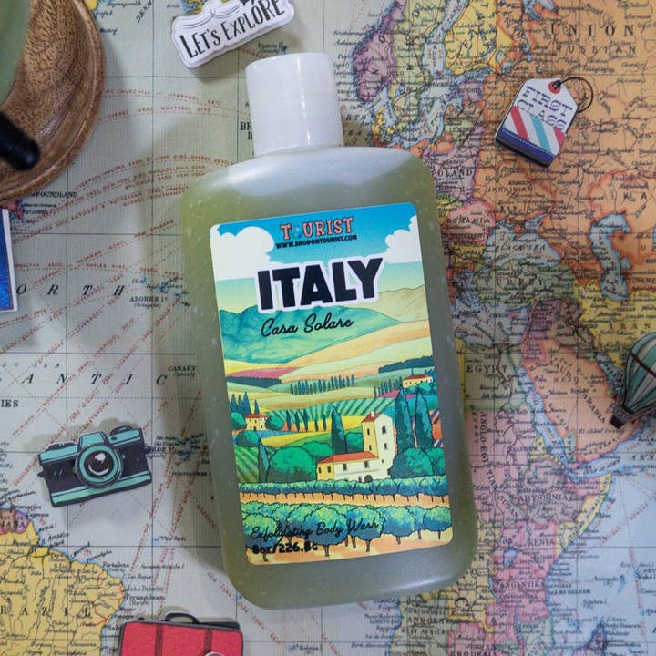 Italy Body Wash – Bergamot • Rosemary Sage • Amber for wholesale by Tourist Products