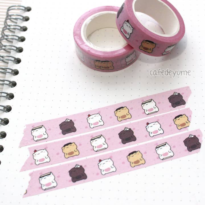 Beary Sweets Washi for wholesale by Cafe De Yume