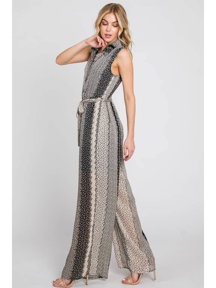 ELLEBORN - Wholesale Jumpsuit - Women's - Printed Jumpsuits 3376M-1
