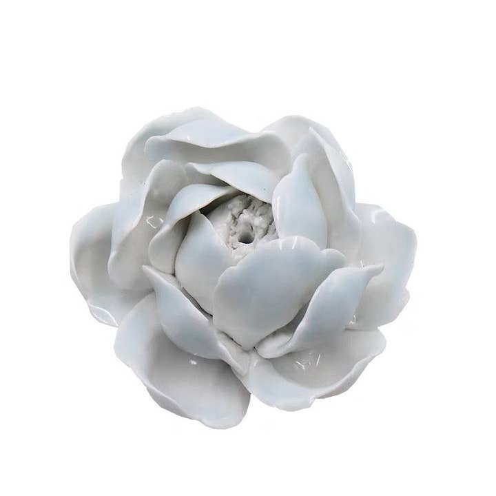 Gohobi (We cover U.S. import duties) – Engroshandel Røgelsesholder – Gohobi Håndlavet Hvid Lotus Røgelsesholder Ornament5