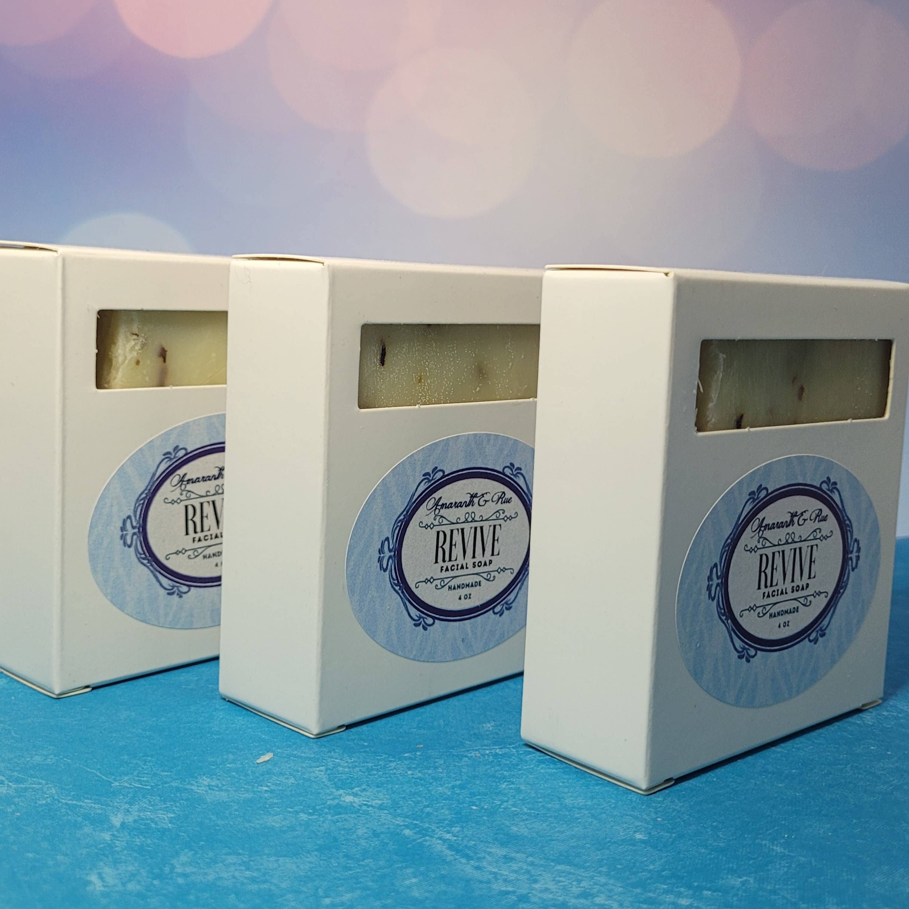 Amaranth & Rue - Wholesale Bar Soap - Revive Facial Complexion Soap Bar1