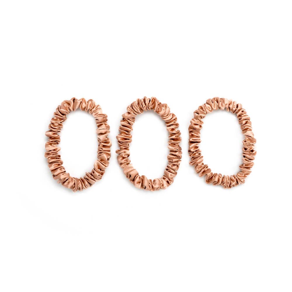 Blissy - Vente Chouchou – femme - Chouchou Skinny Blissy - Or rose2