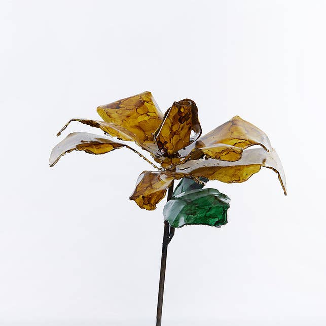 Bobbianne's Flowers - Wholesale Artificial Flowers - Gold Rose2