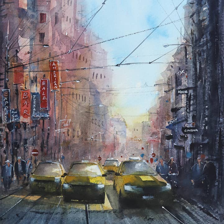 Rajan Dey (New York on a Sunny Afternoon) - WDC100850 for wholesale by The Art Group