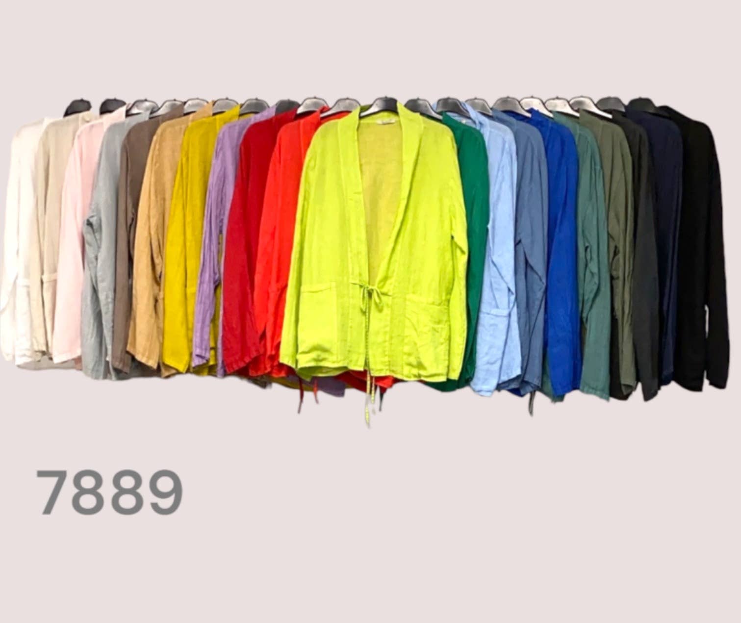 LÉA & LUC - Vendita all'ingrosso Gilè imbottito - Donna - Gilet da donna in lino 100% REF. 788925