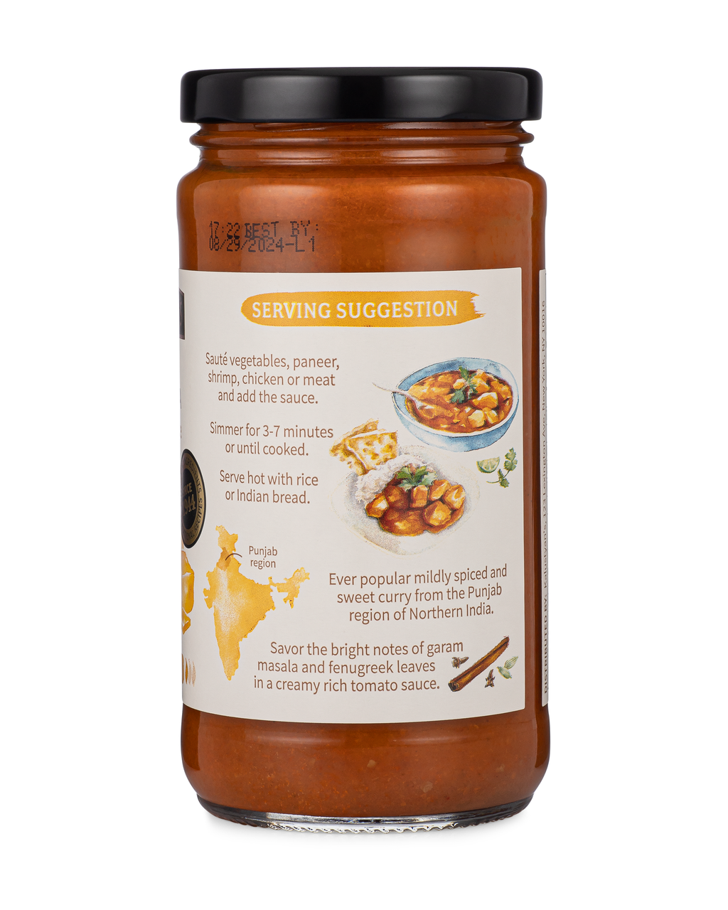 KALUSTYAN'S – wholesale Sauce – Kalustyan’s, Makhni Tikka Masala Simmer Sauce1