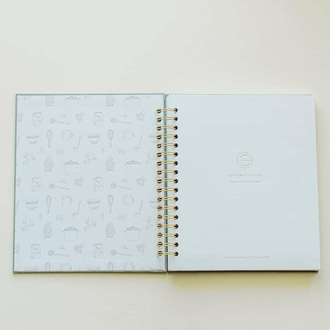 Promptly Journals - Venta al por mayor Diario/agenda - Nuestro Recetario Familiar: Diario de Recetas y Recuerdos8