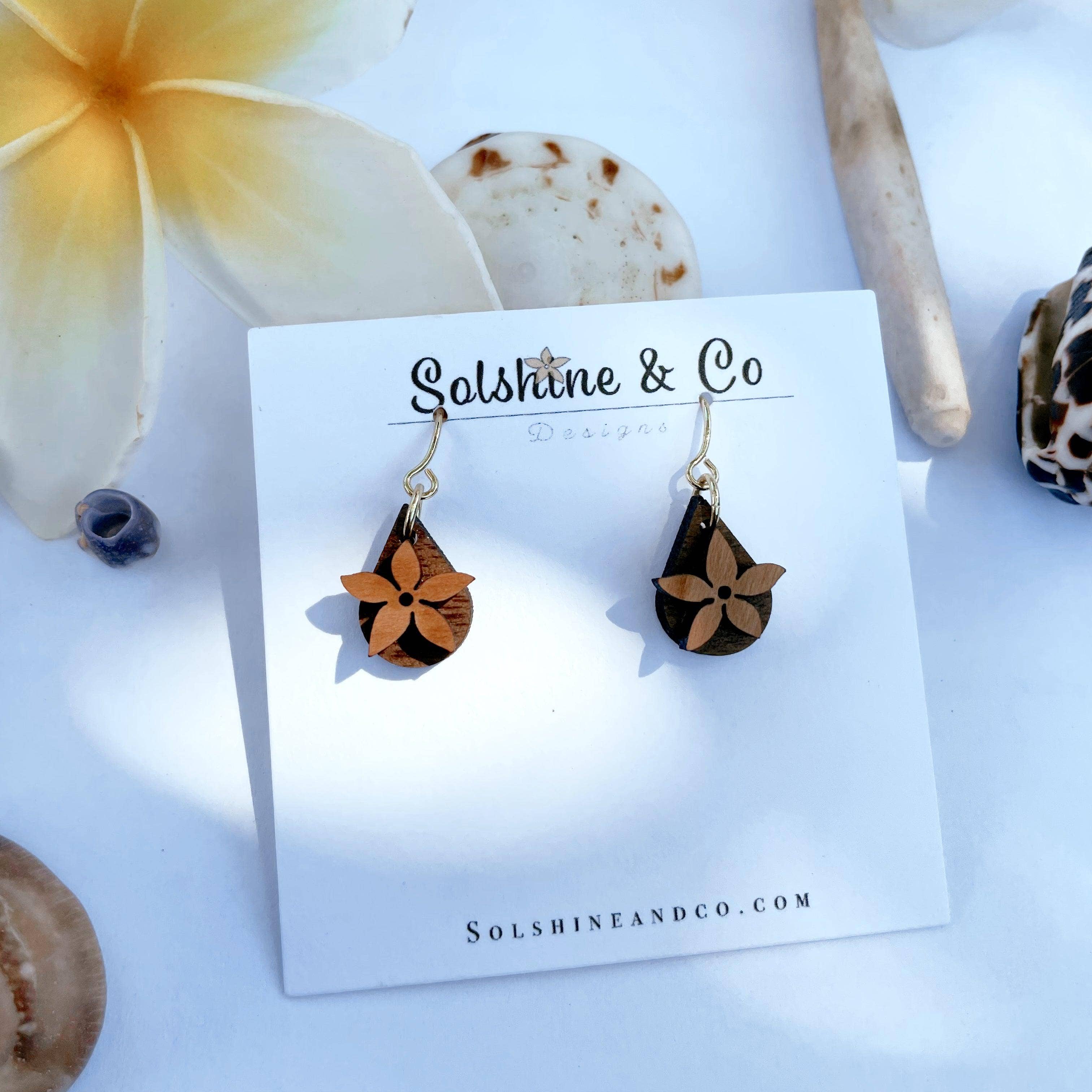 Solshine and Co - Wholesale Dangle Earrings - Tiny Pua Drops0