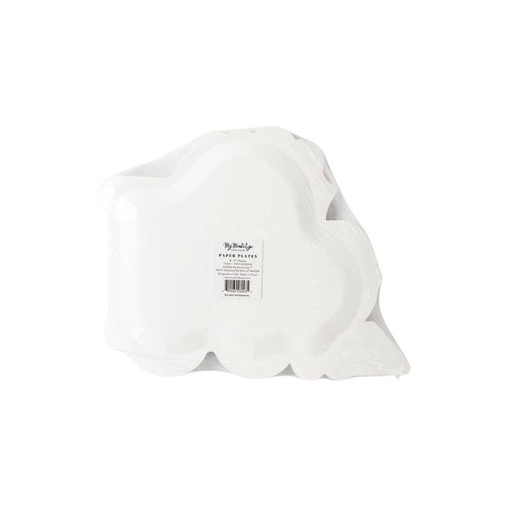 My Mind’s Eye - Wholesale Disposable Plate - NOR941 - North Pole Express Train Shaped Plate