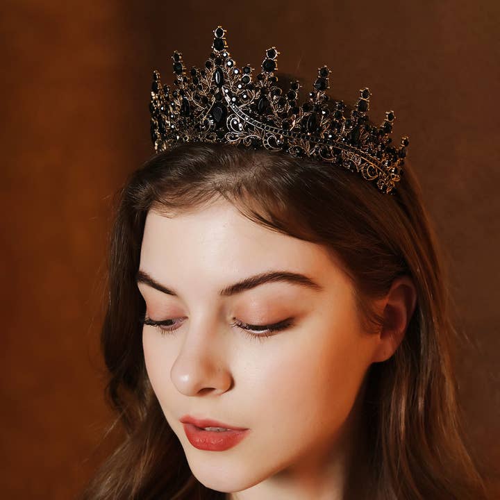 Happy Dream Gifts - Wholesale Tiara - Women's - Halloween Queen Gothic Crown Costume Wedding Tiara Gift