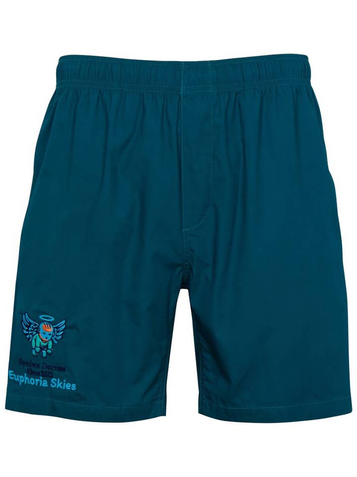 Euphoria Skies - 🌊Sea Of Decree Beach Shorts for wholesale by Sphinx Decree Wardrobe