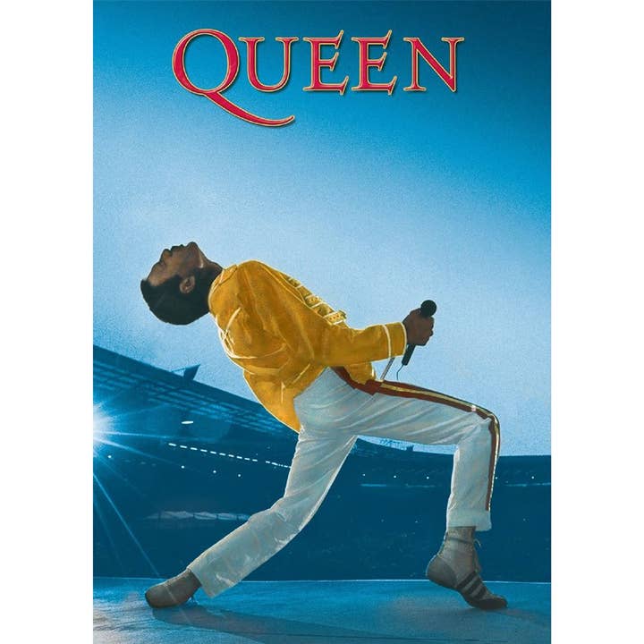 Impression de carte postale Queen (Live at Wembley) A6 pour la vente par Pyramid International