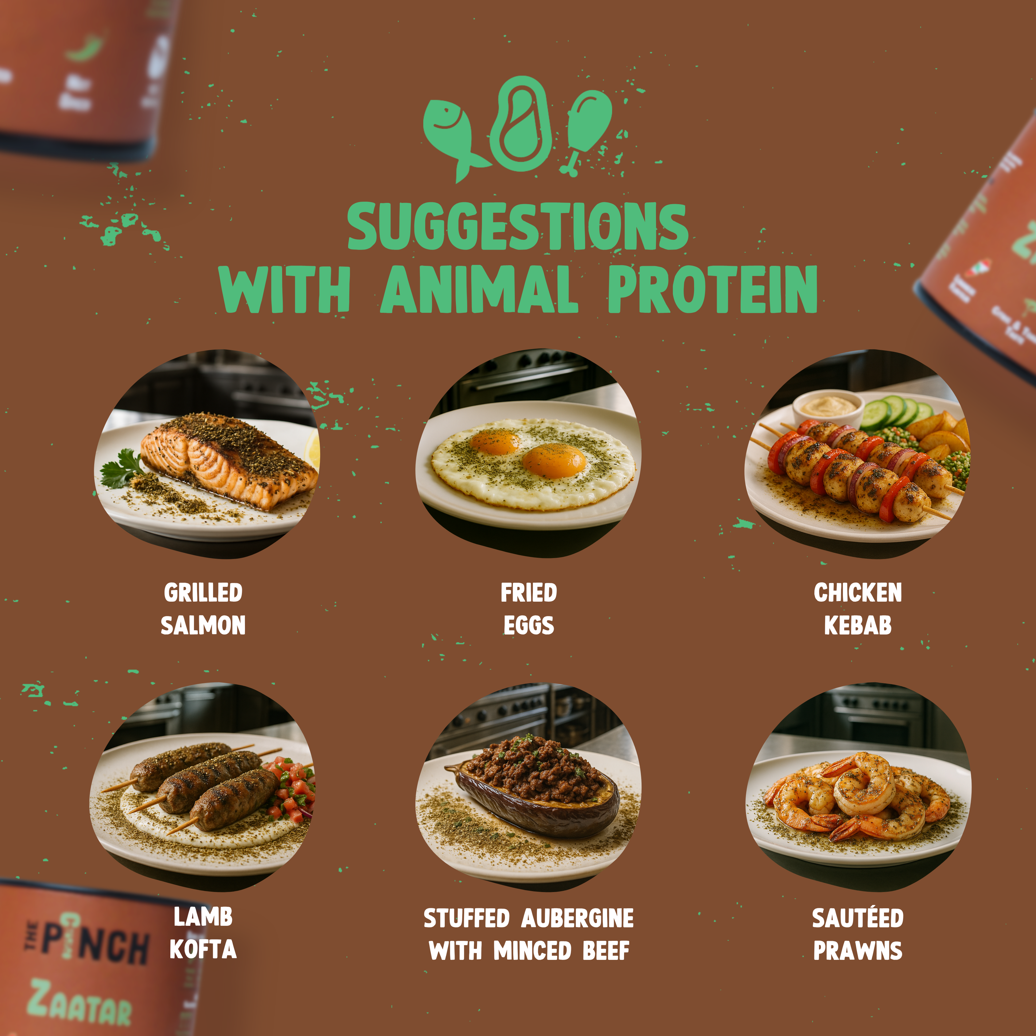 The Pinch - World Spice Blends - Vente Mélanges d'épices séchées - Zaatar 45 g5