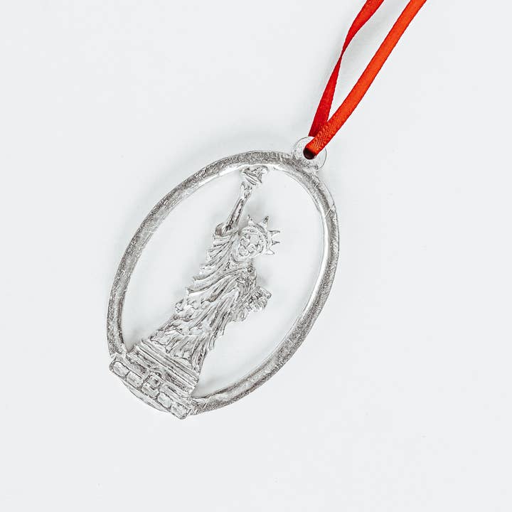 House of Morgan Pewter - Vente Objets de décoration - Décoration de Noël New York - Statue de la Liberté3