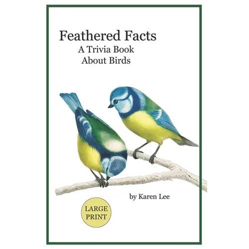 Books by splitShops - Wholesale Mystery - Feathered Facts A Trivia Book About Birds: Large Print - Paperback