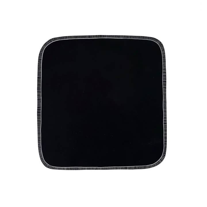 Asciugamani di carta riutilizzabili - Nero solido per la vendita all'ingrosso da parte di Porter Lee's