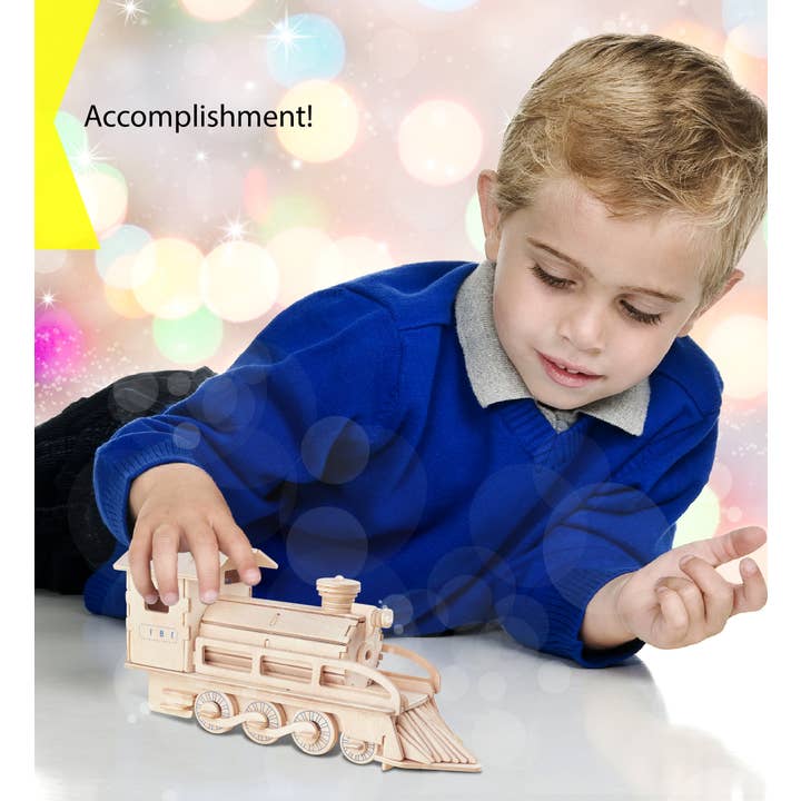 Cota Global - Wholesale Puzzle - Kids - 3D Puzzles - Steam Train5