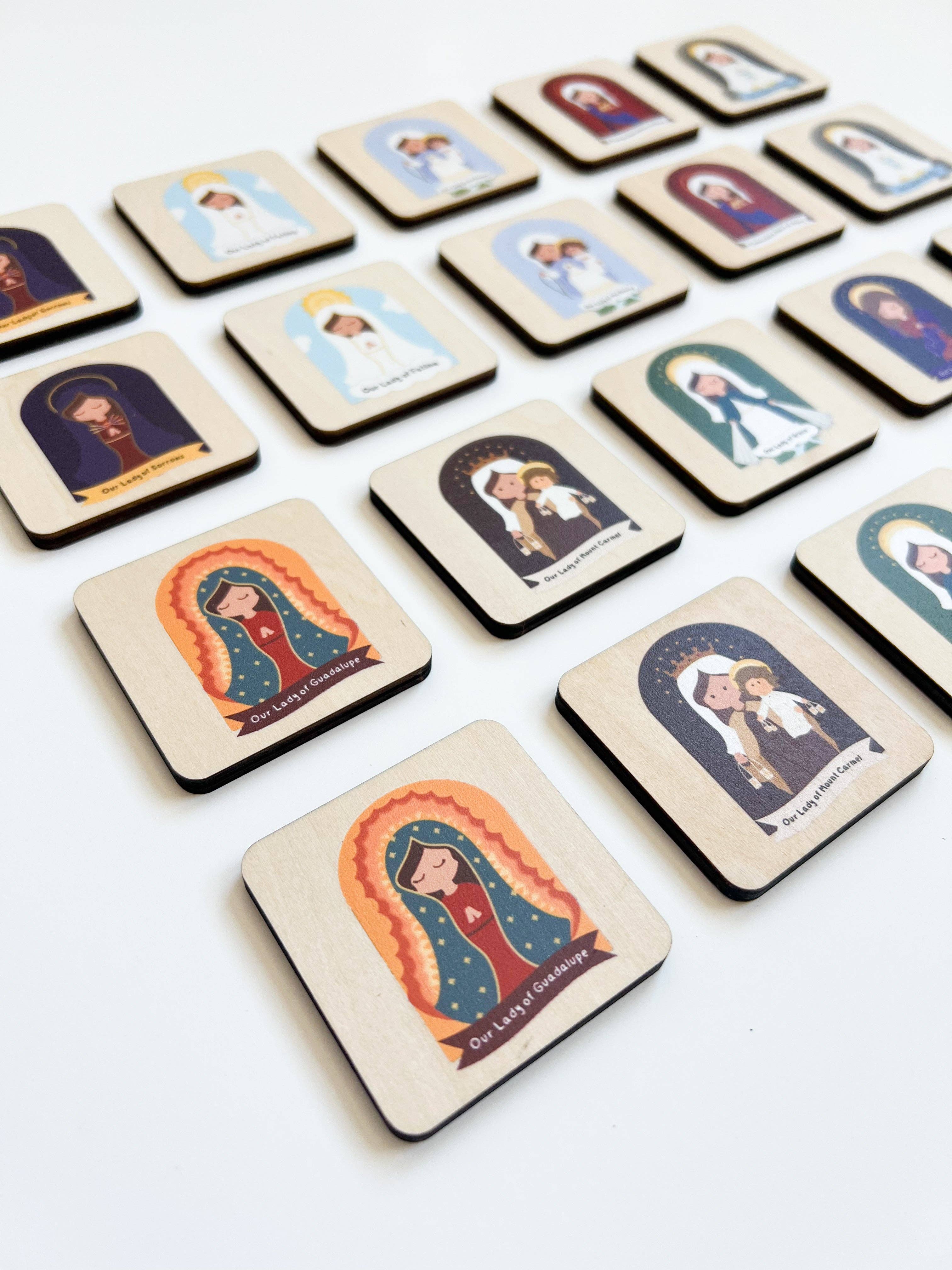 Kingdom Come Co. - Wholesale Learning Cards - Kids & Baby - Mary Matching Game3