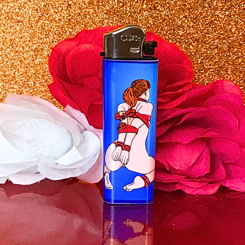 Vivrant Vixen - Wholesale Lighter - Ruby Restraints Handmade Art Bondage Lighter1