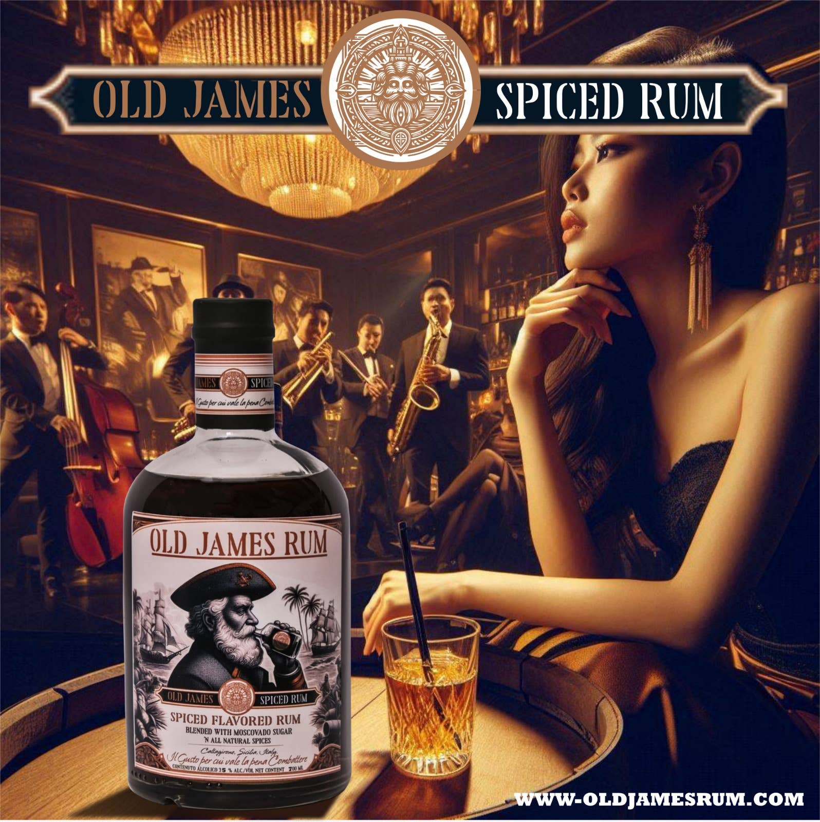 Sicilian Whiskey - Wholesale Liqueur - Old James Rum9