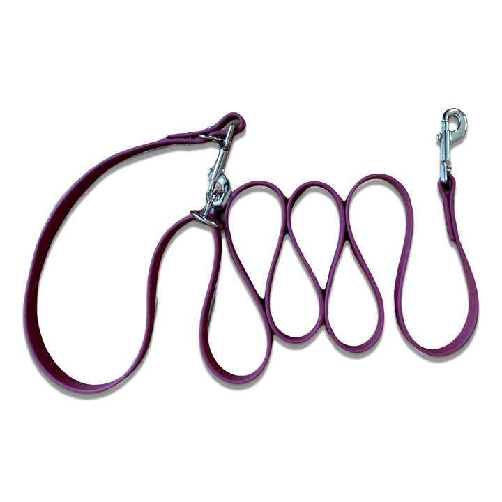 Multivejs, konvertibel, håndfri biothan vandtæt snor- 3/4 „tommer- medium til XL hunde | Engros for engroshandel hos Wishful Wags