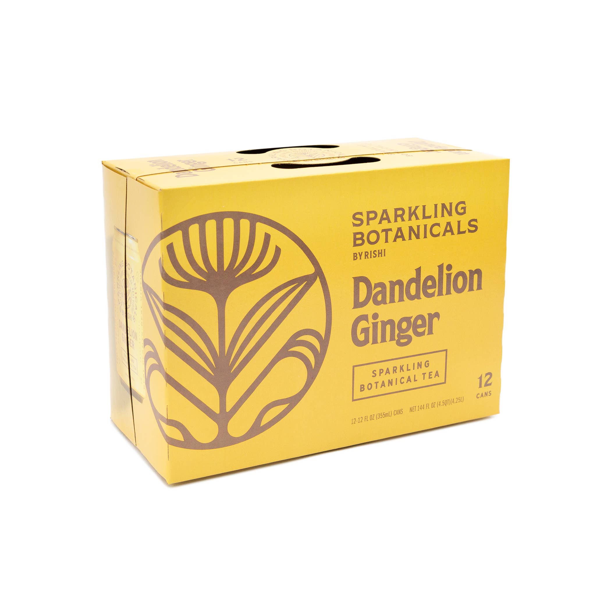 Rishi Sparkling Botanicals - Vente Sodas/boissons gazeuses - Pissenlit et gingembre Sparkling Botanicals par Rishi Tea2