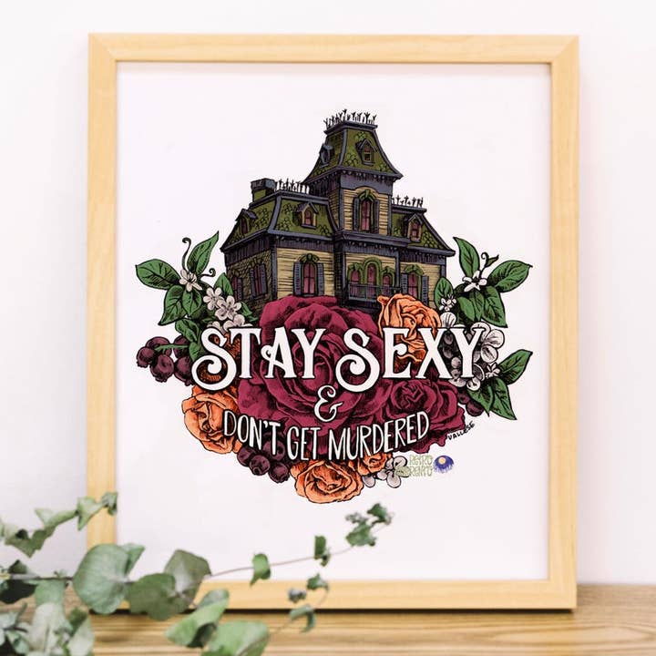 Retro Sorrento – Großhandel Kunstdruck – Bleib sexy & werde nicht ermordet1