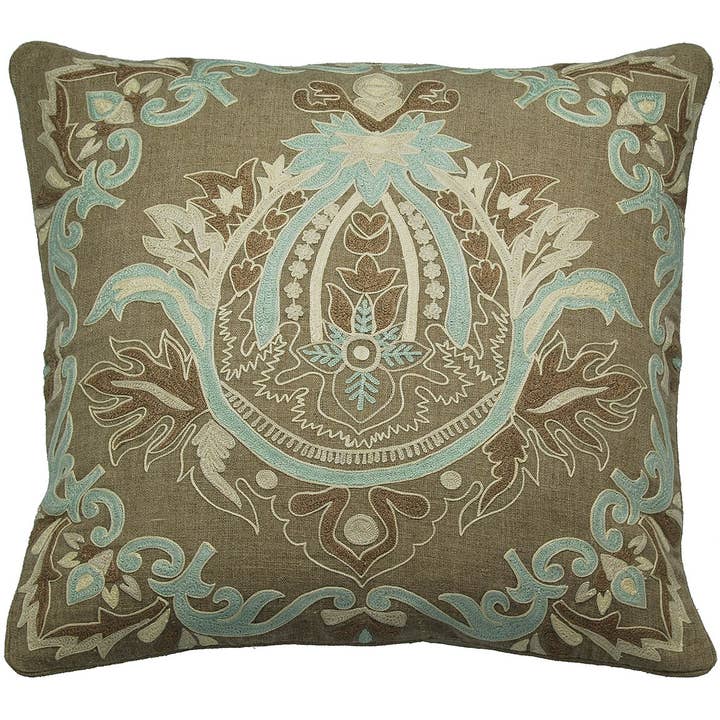 Applique’ Decorative Throw Pillow for wholesale by Provence Home
