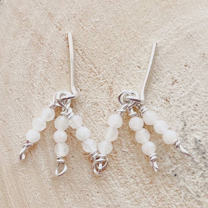 Serenity Sparkler earrings for wholesale by Orchha Jewels