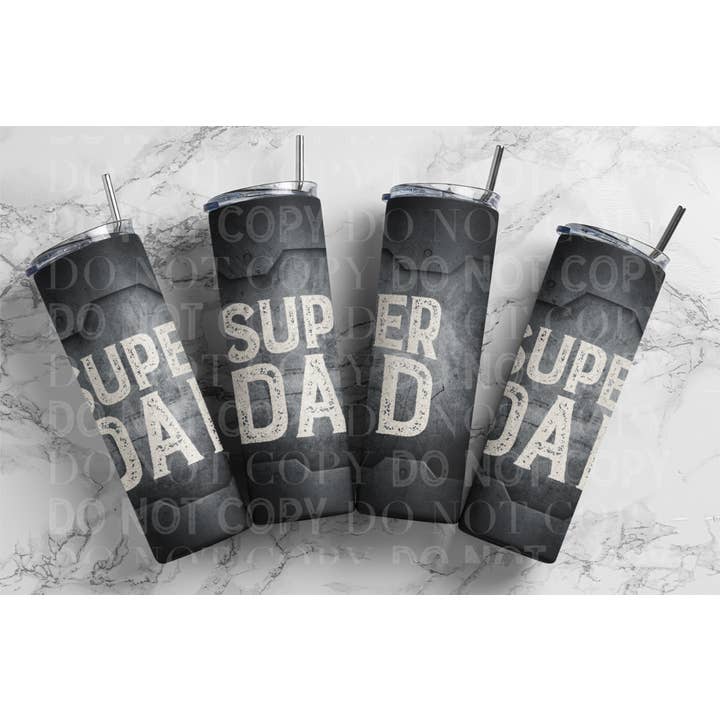 Super Dad Tumbler for wholesale by That Shirt Shack