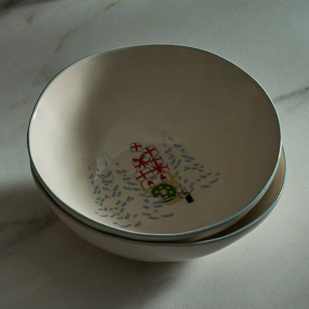 Sophie Allport - Wholesale Kom - Thuis voor Kerstmis Aardewerk Snackkom0