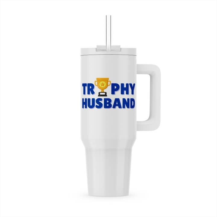 3dRose - Wholesale Insulated Mug/Tumbler - 3dRose, Trophy Husband, Tumbler5