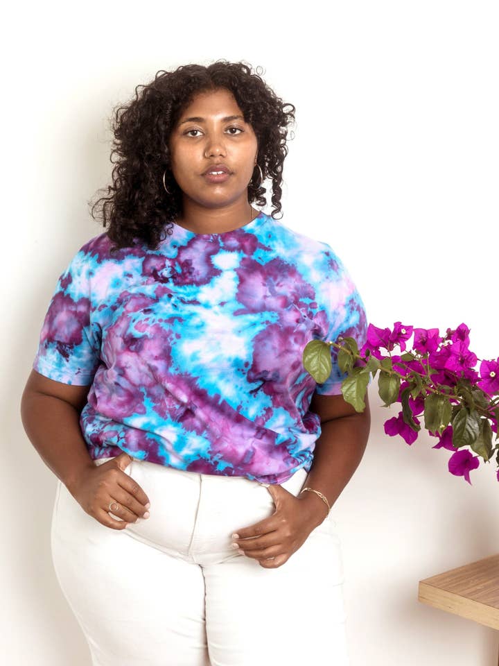 Dust Dye T-Shirt - Ultra Ultra for wholesale by Soft Haus