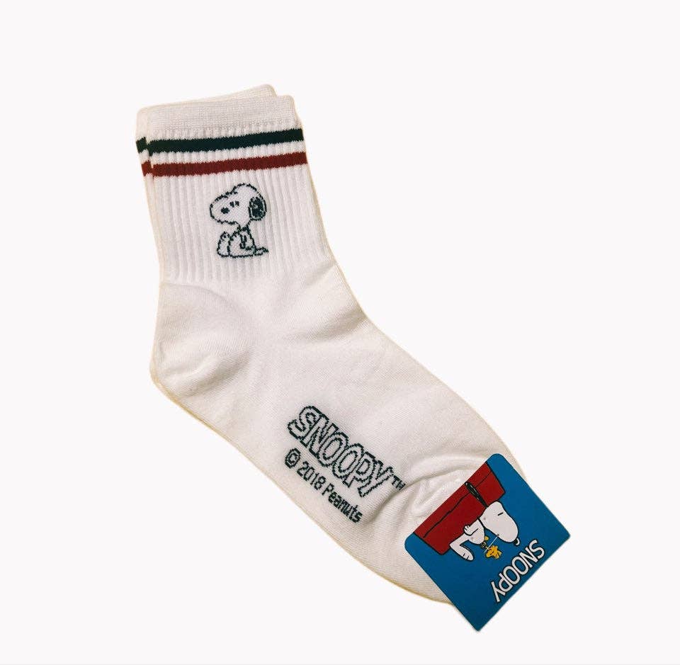 K-Wonderland – Großhandel Socken - Unisex – Peanuts Snoopy & Charlie Brown tägliche Sportknöchelsocken5