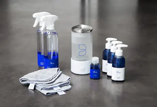 Blue - Wholesale Cleaning Cloth - Terry cloth2