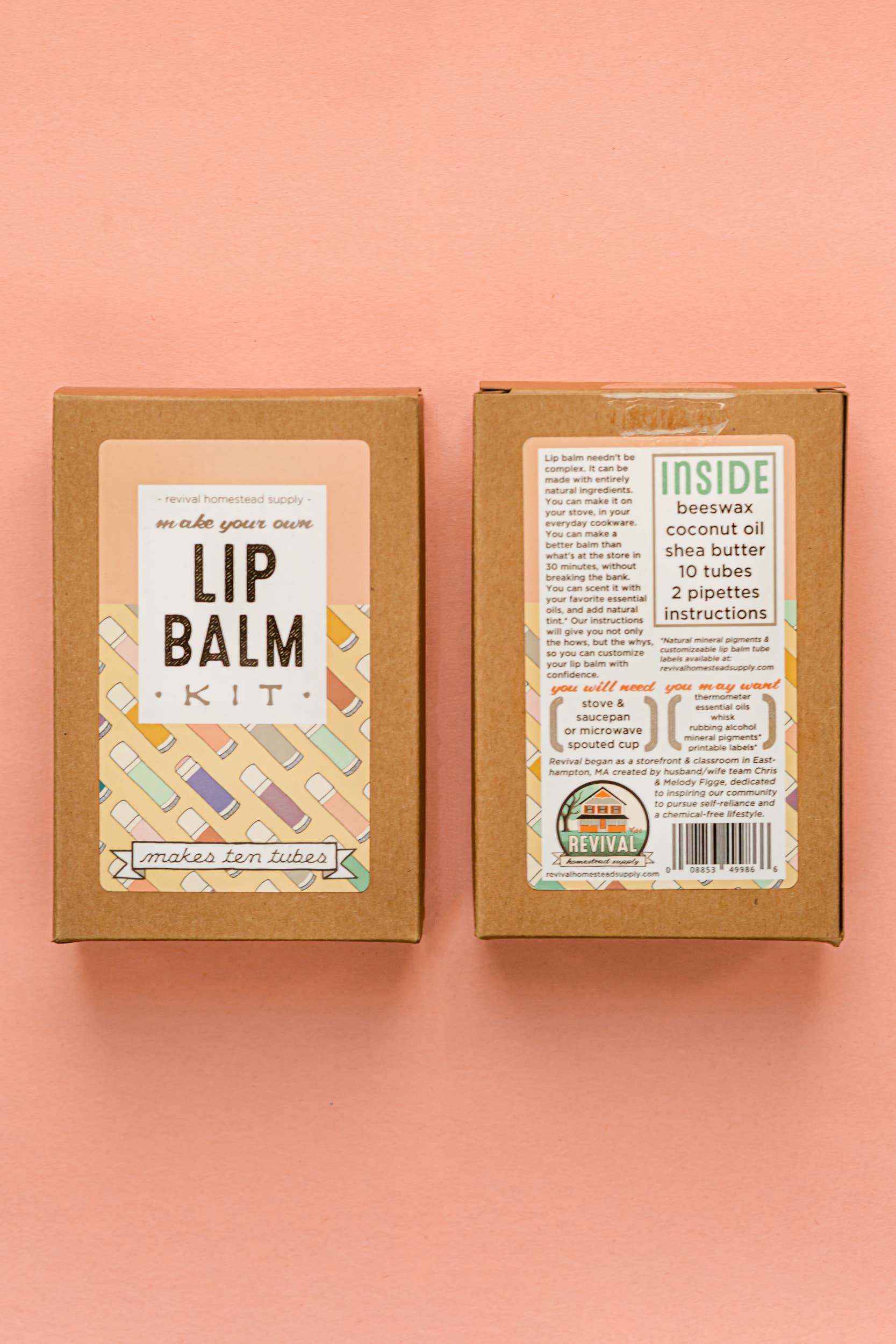 Revival Homestead Supply - Wholesale DIY Craft Kit - Lip Balm Kit, Make Your Own, DIY3