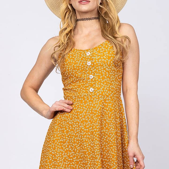 CALICO FLORAL SLEEVELESS MINI DRESS and other Purchase Wholesale calico fabric. Free Returns & Net 60 Terms on Faire trending on Faire.