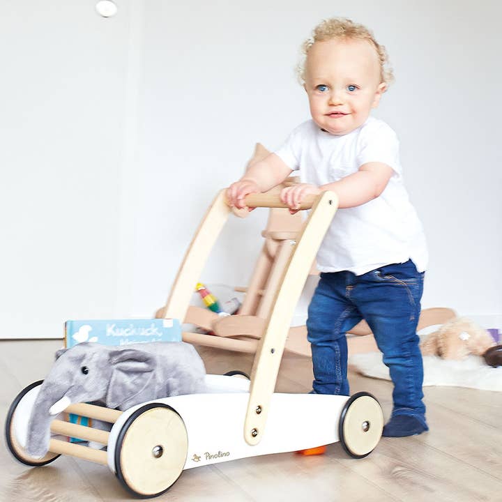Pinolino Kinderträume GmbH - Wholesale Wood Toy - Kids - 'Uli' baby walker, white