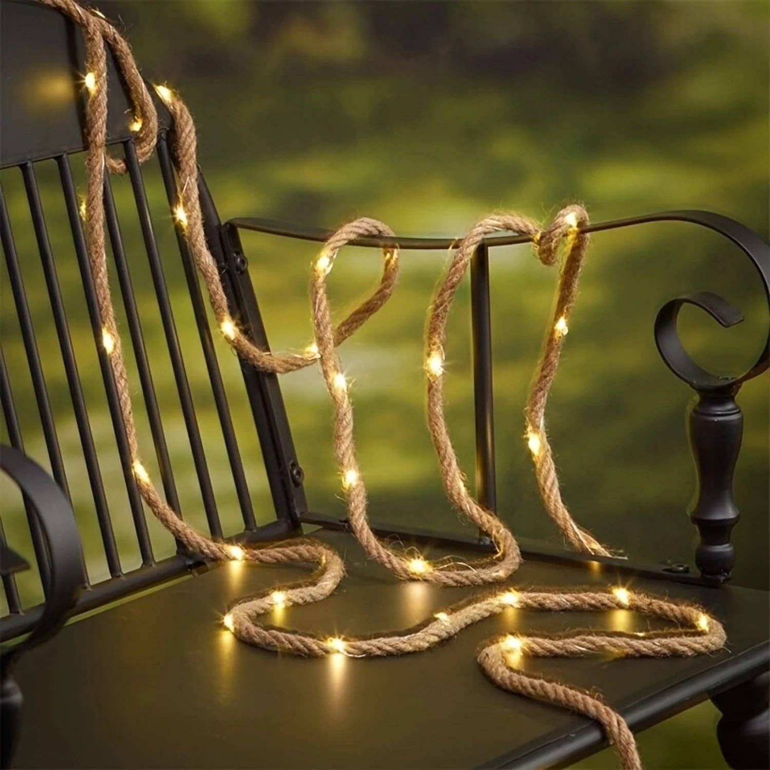 BRECK + FOX - Wholesale String lights - Solar Hemp Rope3