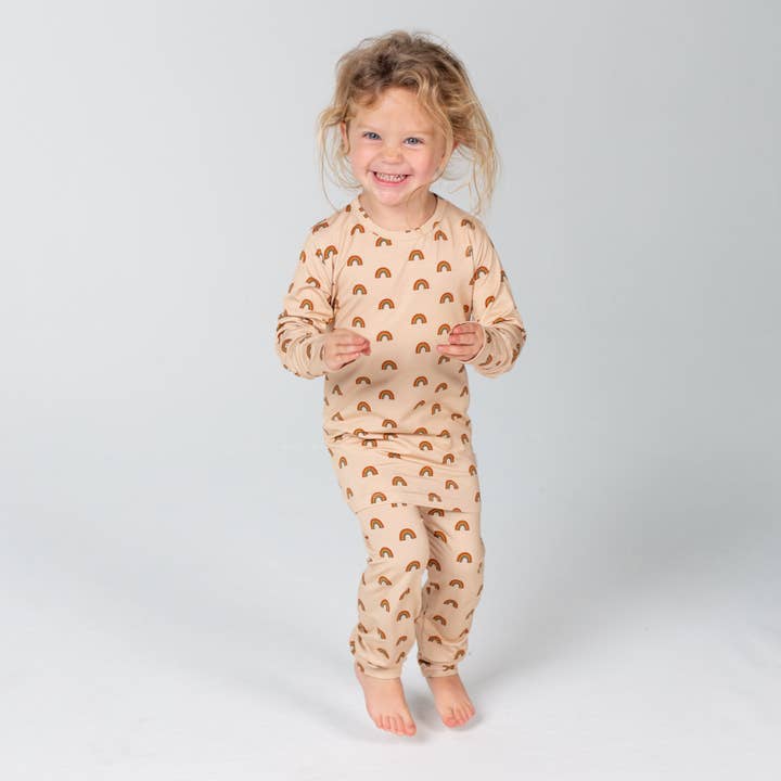 Conjunto de manga larga - Arcoíris para venta al por mayor de Willow+Co