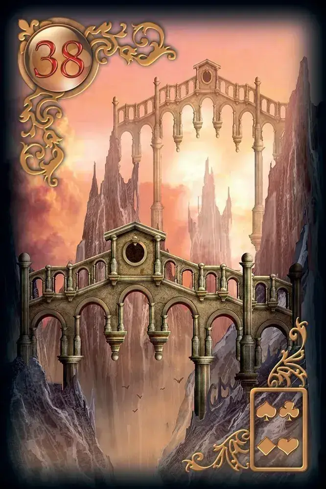 U.S. Games Systems Inc. - Wholesale Tarot Cards - Gilded Reverie Lenormand Expanded Edition8