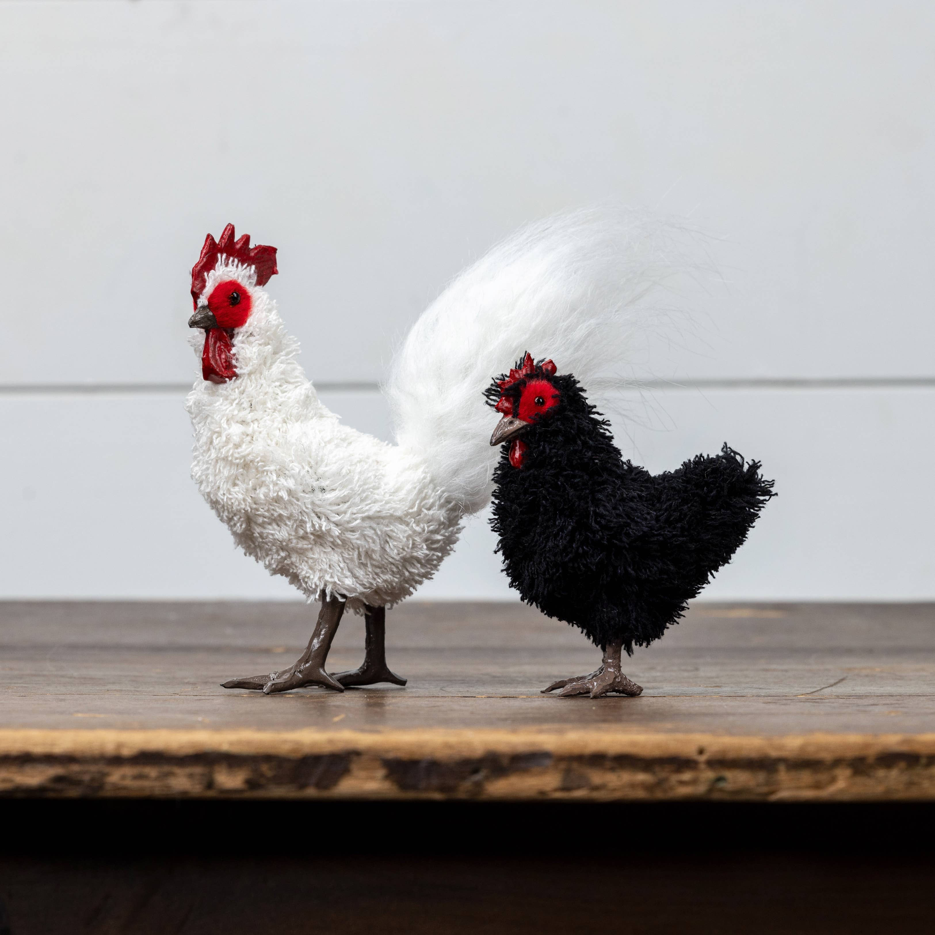 Ragon House - Wholesale Decorative Figurine - STANDING WHITE ROOSTER2