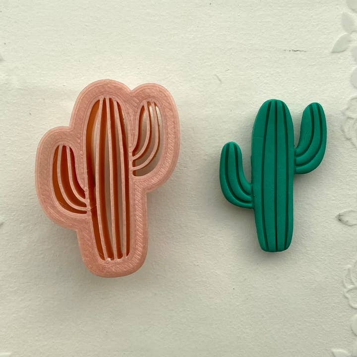 Cactus Clay Cutter / Polymer Clay Cutter / Polymer Clay Tool for wholesale by EllaRaeMouldsVinyls