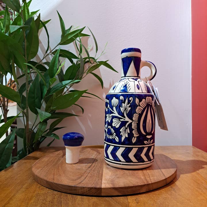 Keramikflasche/Krug/Glas/Ölspender Aufbewahrungsflasche aus Keramik für den Großhandel von Gulab Homes