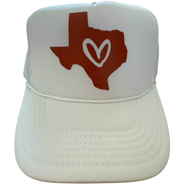 House of Shan, INC - Wholesale Trucker Hat - Women's - Heart of Texas Trucker3
