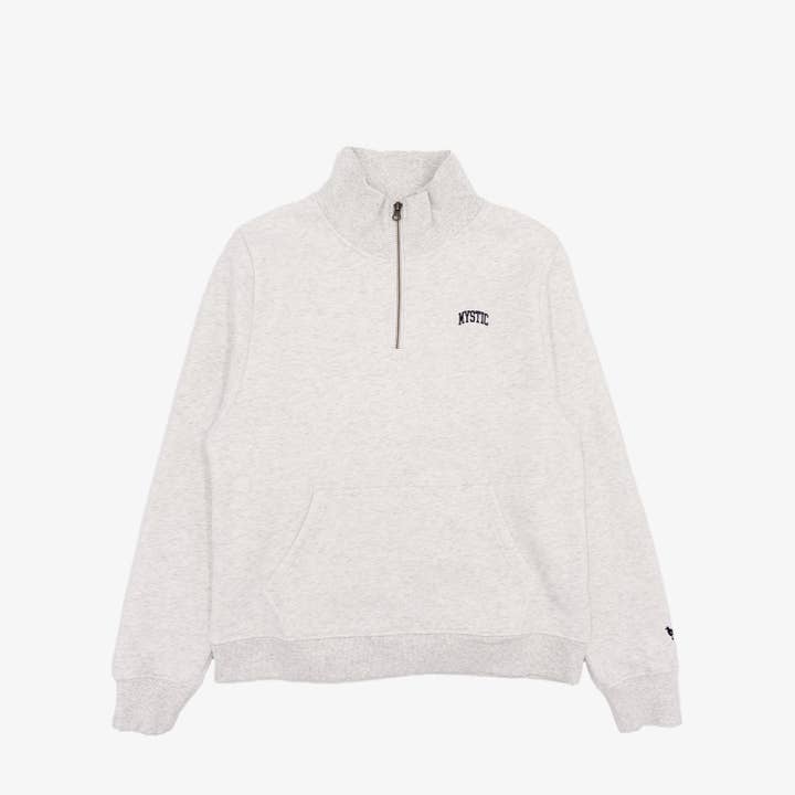 Mystic Quarter Zip in Grigio Argento per la vendita all'ingrosso da parte di The Just Brand